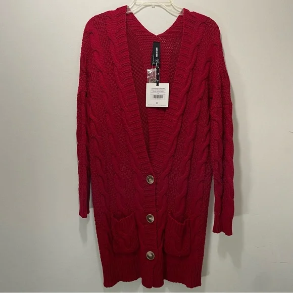 Agnes & Dora boyfriend cardigan Size M 1388 - Picture 4 of 10
